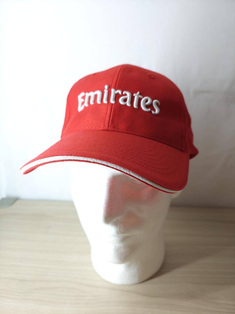 Emirates Hat Cap Strap Back Red Fly Better Airline Baseball Mens Travel Promo